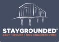 staygrounded logo blue shield
