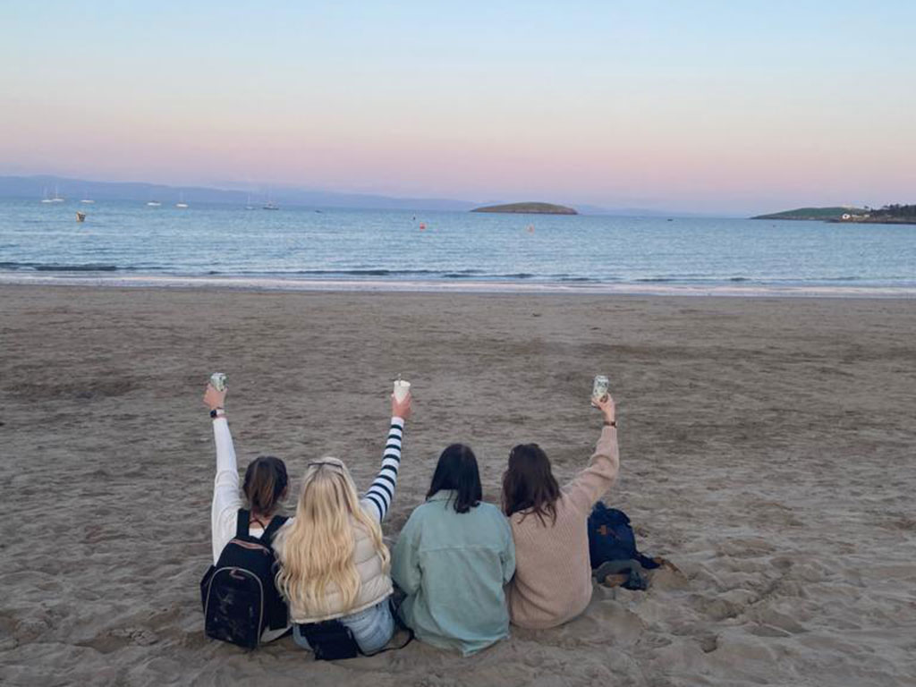 girl's weekend at the caravan