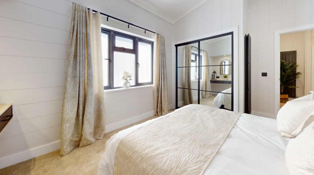 wessex super lodge bedroom